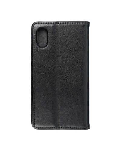 Husă iPhone X / XS Magnet Case tip carte, piele ecologică, Negru Husă iPhone X / XS Magnet Case tip carte, piele ecologică, Negru