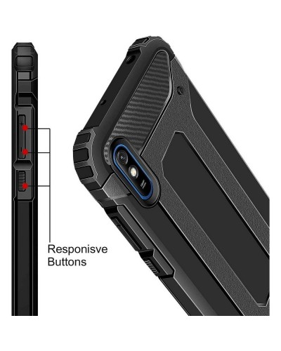 Husă Antișoc Xiaomi Redmi 9A / 9AT Forcell ARMOR Negru