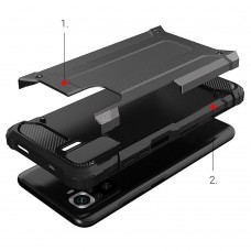 Husă Antișoc Xiaomi Redmi Note 10 / 10s Forcell ARMOR Negru
