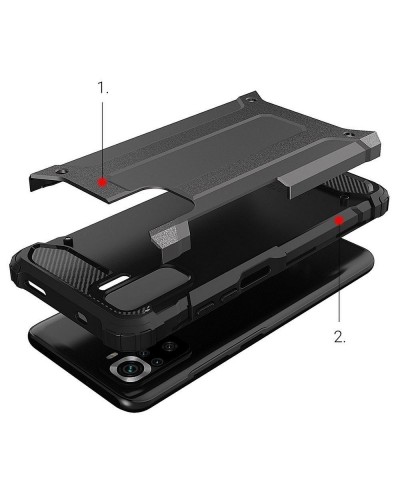 Husă Antișoc Xiaomi Redmi Note 10 / 10s Forcell ARMOR Negru Husă Antișoc Xiaomi Redmi Note 10 / 10s Forcell ARMOR Negru