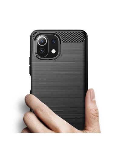 Husă Antișoc Xiaomi Mi 11i Forcell Carbon Negru