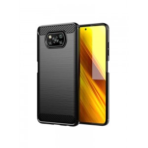 Husă Antișoc Xiaomi Poco X3 Forcell Carbon Negru