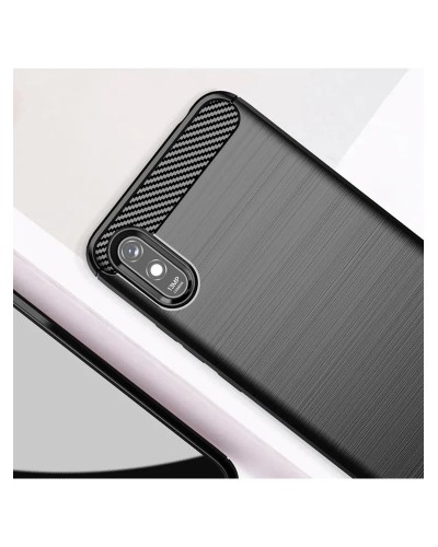 Husă Antișoc Xiaomi Redmi 9A Forcell Carbon Negru