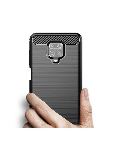 Husă Antișoc Xiaomi Redmi Note 9 Pro Forcell Carbon Negru Husă Antișoc Xiaomi Redmi Note 9 Pro Forcell Carbon Negru
