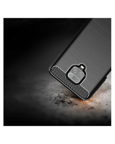 Husă Antișoc Xiaomi Redmi Note 9 Pro Forcell Carbon Negru Husă Antișoc Xiaomi Redmi Note 9 Pro Forcell Carbon Negru
