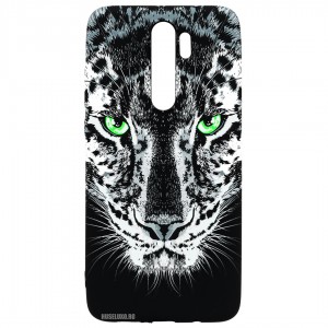Husă Xiaomi Redmi Note 8 Pro LUXO TPU Black Leopard