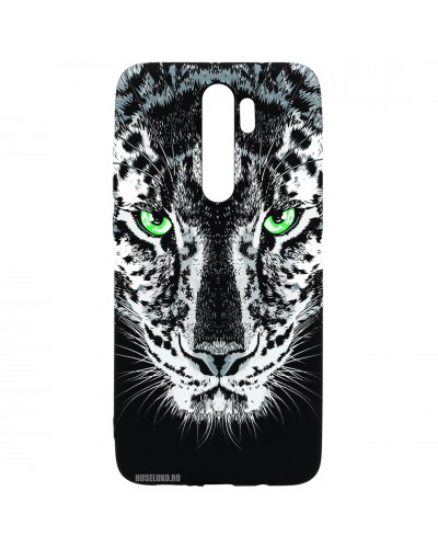 Husă Xiaomi Redmi Note 8 Pro LUXO TPU Black Leopard