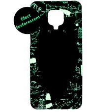 Husă Xiaomi Redmi Note 9 Pro LUXO TPU Math Owl