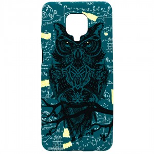 Husă Xiaomi Redmi Note 9 Pro LUXO TPU Math Owl
