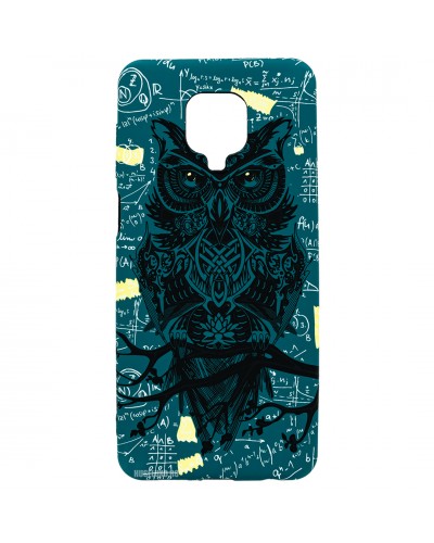 Husă Xiaomi Redmi Note 9 Pro LUXO TPU Math Owl