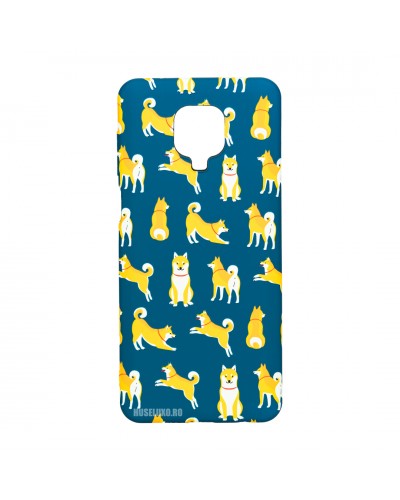 Husă Xiaomi Redmi Note 9 Pro LUXO TPU Shiba Pattern
