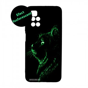 Husă Xiaomi Redmi 10 LUXO TPU Black Cat