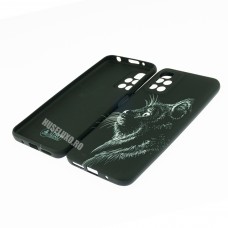 Husă Xiaomi Redmi 10 LUXO TPU Black Cat