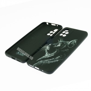 Husă Xiaomi Redmi 10 LUXO TPU Black Cat