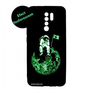 Husă Xiaomi Redmi 9 LUXO TPU Astronaut on the Moon