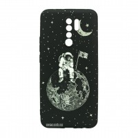 Husă Xiaomi Redmi 9 LUXO TPU Astronaut on the Moon