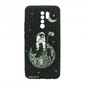 Husă Xiaomi Redmi 9 LUXO TPU Astronaut on the Moon