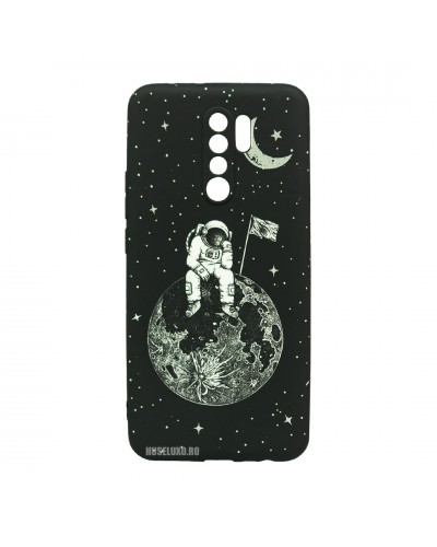 Husă Xiaomi Redmi 9 LUXO TPU Astronaut on the Moon