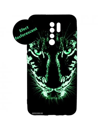 Husă Xiaomi Redmi 9 LUXO TPU Black Leopard Husă Xiaomi Redmi 9 LUXO TPU Black Leopard