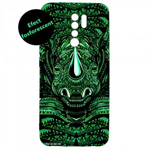 Husă Xiaomi Redmi 9 LUXO TPU Tribal Rhino