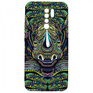 Husă Xiaomi Redmi 9 LUXO TPU Tribal Rhino