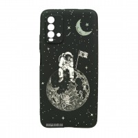 Husă Xiaomi Redmi 9T LUXO TPU Astronaut on the Moon