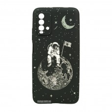 Husă Xiaomi Redmi 9T LUXO TPU Astronaut on the Moon