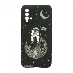 Husă Xiaomi Redmi 9T LUXO TPU Astronaut on the Moon