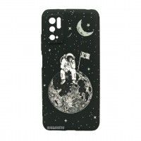 Husă Xiaomi Redmi Note 10 5G LUXO TPU Astronaut on the Moon
