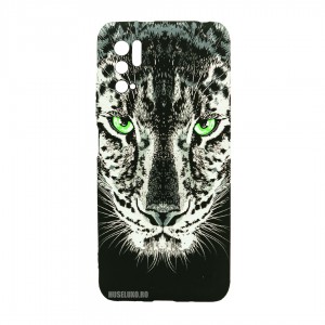 Husă Xiaomi Redmi Note 10 5G LUXO TPU Black Leopard