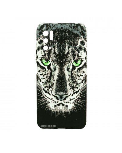 Husă Xiaomi Redmi Note 10 5G LUXO TPU Black Leopard