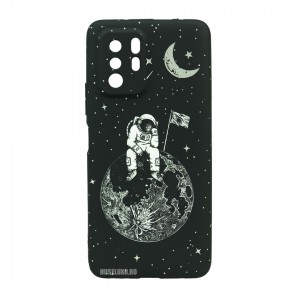 Husă Xiaomi Redmi Note 10 Pro 5G LUXO TPU Astronaut on the Moon