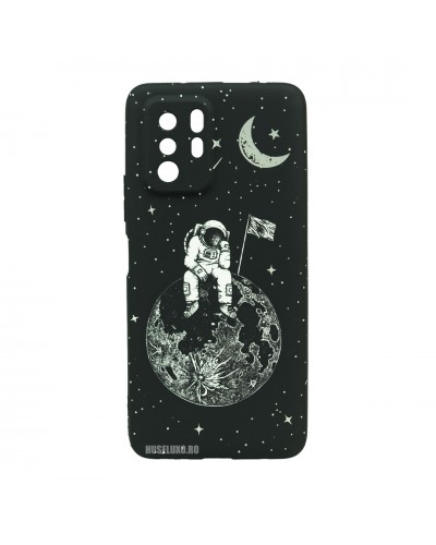Husă Xiaomi Redmi Note 10 Pro 5G LUXO TPU Astronaut on the Moon