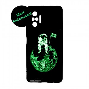 Husă Xiaomi Redmi Note 10 Pro LUXO TPU Astronaut on the Moon