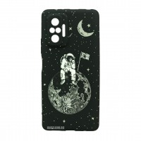 Husă Xiaomi Redmi Note 10 Pro LUXO TPU Astronaut on the Moon