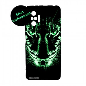 Husă Xiaomi Redmi Note 10 Pro LUXO TPU Black Leopard