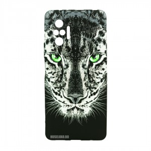 Husă Xiaomi Redmi Note 10 Pro LUXO TPU Black Leopard