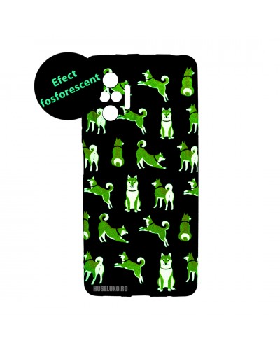 Husă Xiaomi Redmi Note 10 Pro LUXO TPU Shiba Pattern Husă Xiaomi Redmi Note 10 Pro LUXO TPU Shiba Pattern