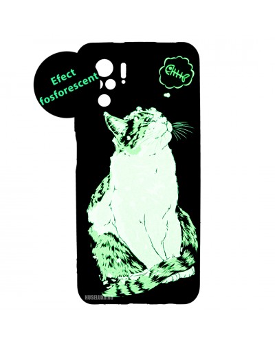 Husă Xiaomi Redmi Note 10 LUXO TPU Cat & Fish Husă Xiaomi Redmi Note 10 LUXO TPU Cat & Fish