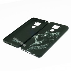Husă Xiaomi Redmi Note 9 LUXO TPU Black Cat