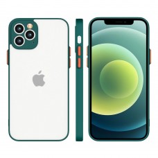 Husă Xiaomi Redmi Note 10 / 10s Milky Case TPU Mat Semi-Transparent - Verde