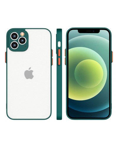 Husă Xiaomi Redmi Note 10 / 10s Milky Case TPU Mat Semi-Transparent - Verde