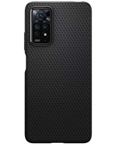 Husa Antishock Xiaomi Redmi Note 11 Pro SPIGEN Liquid Air - Negru