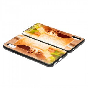 Husă Xiaomi Redmi 9A TPU Design Orange Cat