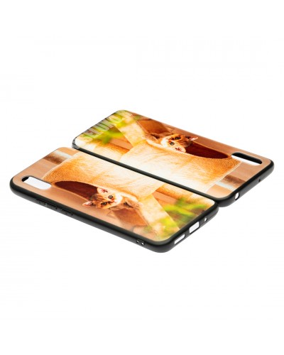 Husă Xiaomi Redmi 9A TPU Design Orange Cat