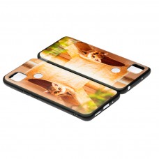 Husă Xiaomi Redmi 9C TPU Design Orange Cat