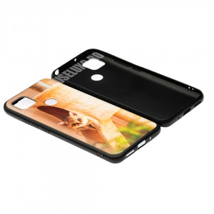 Husă Xiaomi Redmi 9C TPU Design Orange Cat