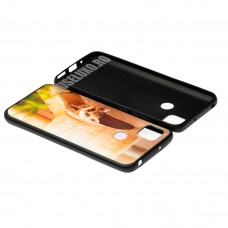 Husă Xiaomi Redmi 9C TPU Design Orange Cat