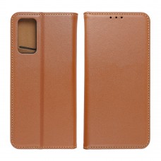 Husă Xiaomi Redmi Note 12 5G Leather Smart Pro tip carte, Maro