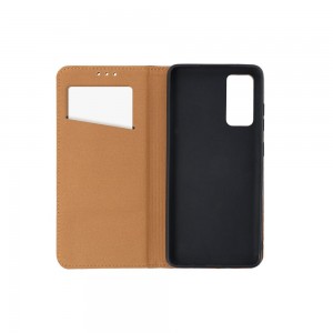 Husă Xiaomi Redmi Note 12 5G Leather Smart Pro tip carte, Maro